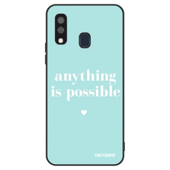 Szilikon tok erre a típusra Samsung Galaxy A40 A405F - Anything is possible