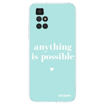 Picasee átlátszó szilikon tok az alábbi mobiltelefonokra Xiaomi Redmi 10 - Anything is possible