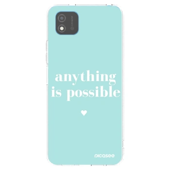 Picasee átlátszó szilikon tok az alábbi mobiltelefonokra Realme C11 (2021) - Anything is possible