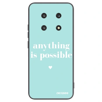 Picasee fekete szilikon tok az alábbi mobiltelefonokra Honor Magic4 Lite 5G - Anything is possible