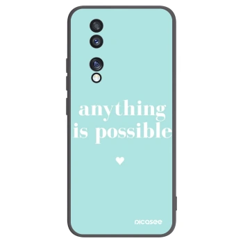 Picasee fekete szilikon tok az alábbi mobiltelefonokra Honor 70 - Anything is possible