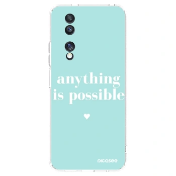 Picasee átlátszó szilikon tok az alábbi mobiltelefonokra Honor 70 - Anything is possible