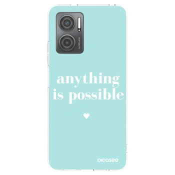 Picasee átlátszó szilikon tok az alábbi mobiltelefonokra Xiaomi Redmi 10 5G - Anything is possible