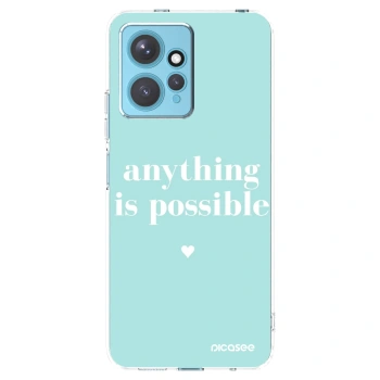 Picasee átlátszó szilikon tok az alábbi mobiltelefonokra Xiaomi Redmi Note 12 4G - Anything is possible