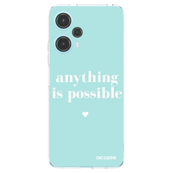 Picasee átlátszó szilikon tok az alábbi mobiltelefonokra Xiaomi Poco F5 - Anything is possible