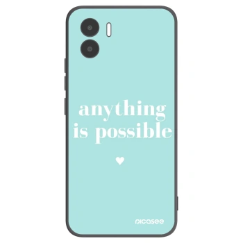 Picasee fekete szilikon tok az alábbi mobiltelefonokra Xiaomi Redmi A2 - Anything is possible