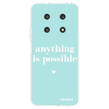 Picasee átlátszó szilikon tok az alábbi mobiltelefonokra Honor Magic4 Lite 5G - Anything is possible