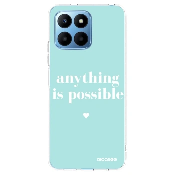 Picasee átlátszó szilikon tok az alábbi mobiltelefonokra Honor 70 Lite - Anything is possible