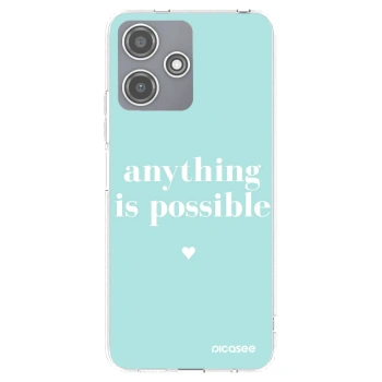 Picasee átlátszó szilikon tok az alábbi mobiltelefonokra Xiaomi Redmi 12 5G - Anything is possible