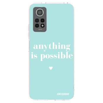 Picasee átlátszó szilikon tok az alábbi mobiltelefonokra Xiaomi Redmi Note 12 Pro 4G - Anything is possible
