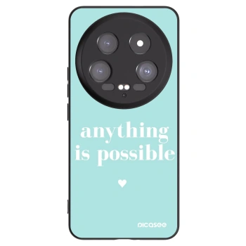 Picasee fekete szilikon tok az alábbi mobiltelefonokra Xiaomi 14 Ultra - Anything is possible