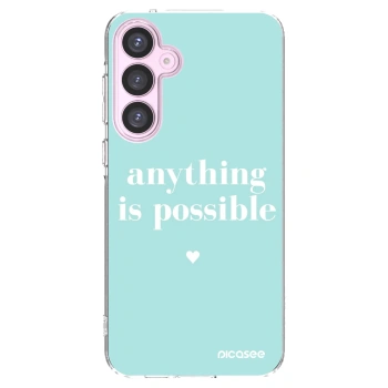 Picasee átlátszó szilikon tok az alábbi mobiltelefonokra Samsung Galaxy A55 5G A556B - Anything is possible