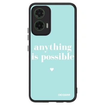 Szilikon tok erre a típusra Motorola Moto G35 5G - Anything is possible