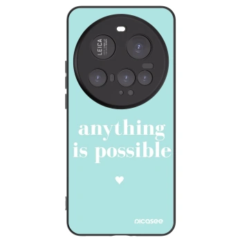 Picasee fekete szilikon tok az alábbi mobiltelefonokra Xiaomi 15 Ultra - Anything is possible