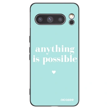 Picasee fekete szilikon tok az alábbi mobiltelefonokra Google Pixel 8 Pro - Anything is possible