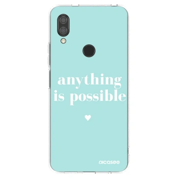 Picasee átlátszó szilikon tok az alábbi mobiltelefonokra Xiaomi Redmi 7 - Anything is possible