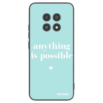 Picasee fekete szilikon tok az alábbi mobiltelefonokra Realme 12X - Anything is possible