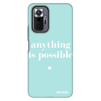 Szilikon tok erre a típusra Xiaomi Redmi Note 10 Pro - Anything is possible