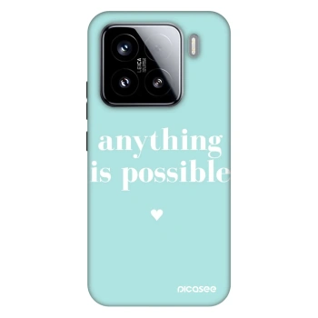 Szilikon tok erre a típusra Xiaomi 15 - Anything is possible