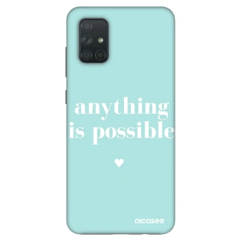 Szilikon tok erre a típusra Samsung Galaxy A71 A715F - Anything is possible