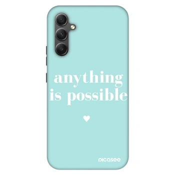 Szilikon tok erre a típusra Samsung Galaxy A34 5G A346B - Anything is possible