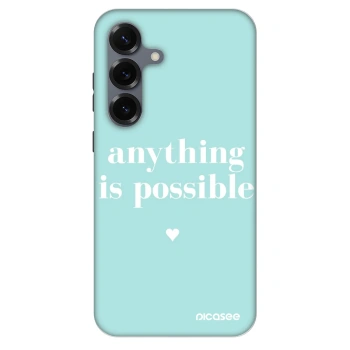 Szilikon tok erre a típusra Samsung Galaxy S25 5G - Anything is possible