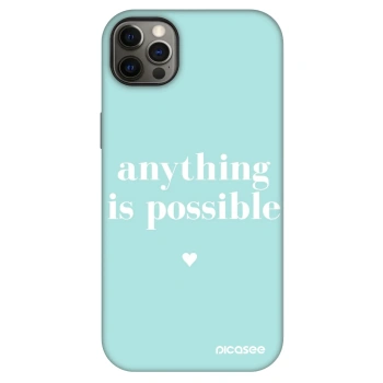 Szilikon tok erre a típusra Apple iPhone 12 Pro Max - Anything is possible
