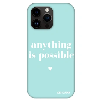 Szilikon tok erre a típusra Apple iPhone 13 Pro - Anything is possible