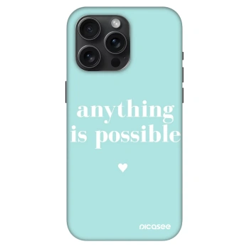 Szilikon tok erre a típusra Apple iPhone 15 Pro Max - Anything is possible