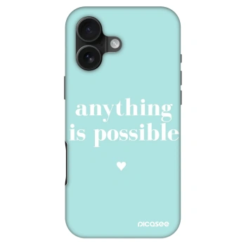 Szilikon tok erre a típusra Apple iPhone 16 - Anything is possible