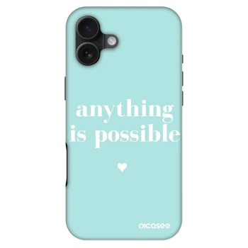Szilikon tok erre a típusra Apple iPhone 16 Plus - Anything is possible