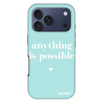 Szilikon tok erre a típusra Apple iPhone 17 Pro - Anything is possible