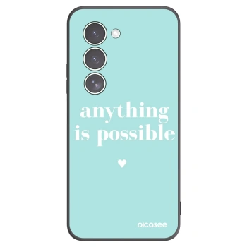 Picasee fekete szilikon tok az alábbi mobiltelefonokra Xiaomi Redmi 15 5G - Anything is possible