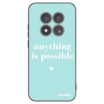 Picasee fekete szilikon tok az alábbi mobiltelefonokra Xiaomi Redmi Note 15 Pro 4G - Anything is possible