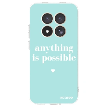 Picasee átlátszó szilikon tok az alábbi mobiltelefonokra Xiaomi Redmi Note 15 Pro 4G - Anything is possible