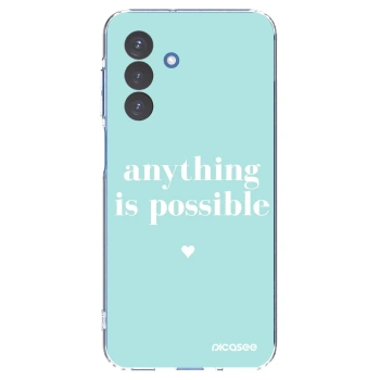 Picasee átlátszó szilikon tok az alábbi mobiltelefonokra Samsung Galaxy A17 5G - Anything is possible