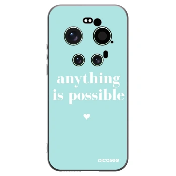 Picasee fekete szilikon tok az alábbi mobiltelefonokra Xiaomi 17 Ultra - Anything is possible