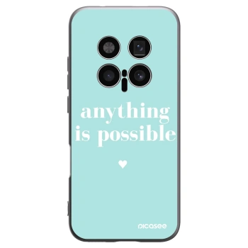Picasee fekete szilikon tok az alábbi mobiltelefonokra Honor Magic8 Pro 5G - Anything is possible