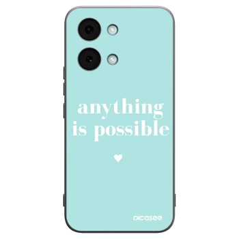 Picasee fekete szilikon tok az alábbi mobiltelefonokra Xiaomi Poco X8 Pro Max - Anything is possible