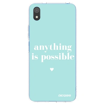 Picasee átlátszó szilikon tok az alábbi mobiltelefonokra Xiaomi Redmi 7A - Anything is possible