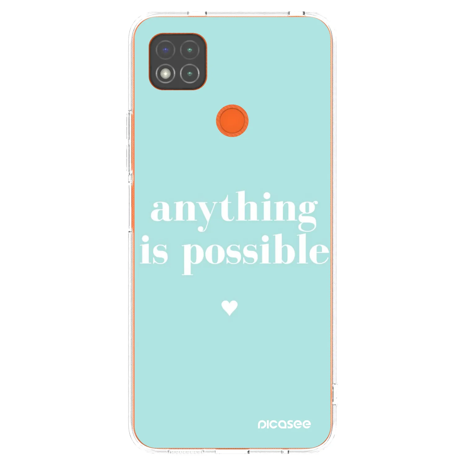 Picasee átlátszó szilikon tok az alábbi mobiltelefonokra Xiaomi Redmi 9C - Anything is possible