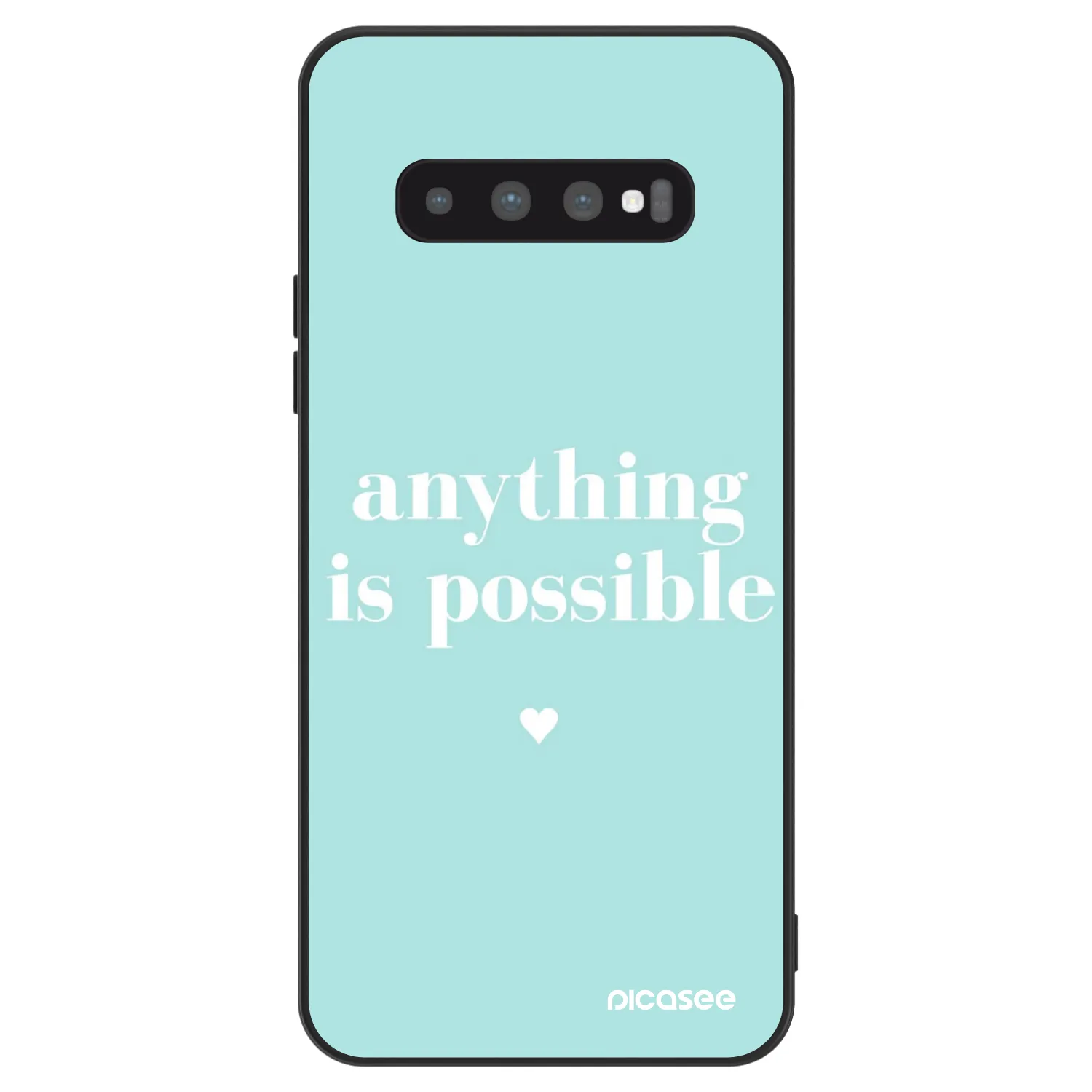 Picasee ULTIMATE CASE Samsung Galaxy S10 G973 - készülékre - Anything is possible