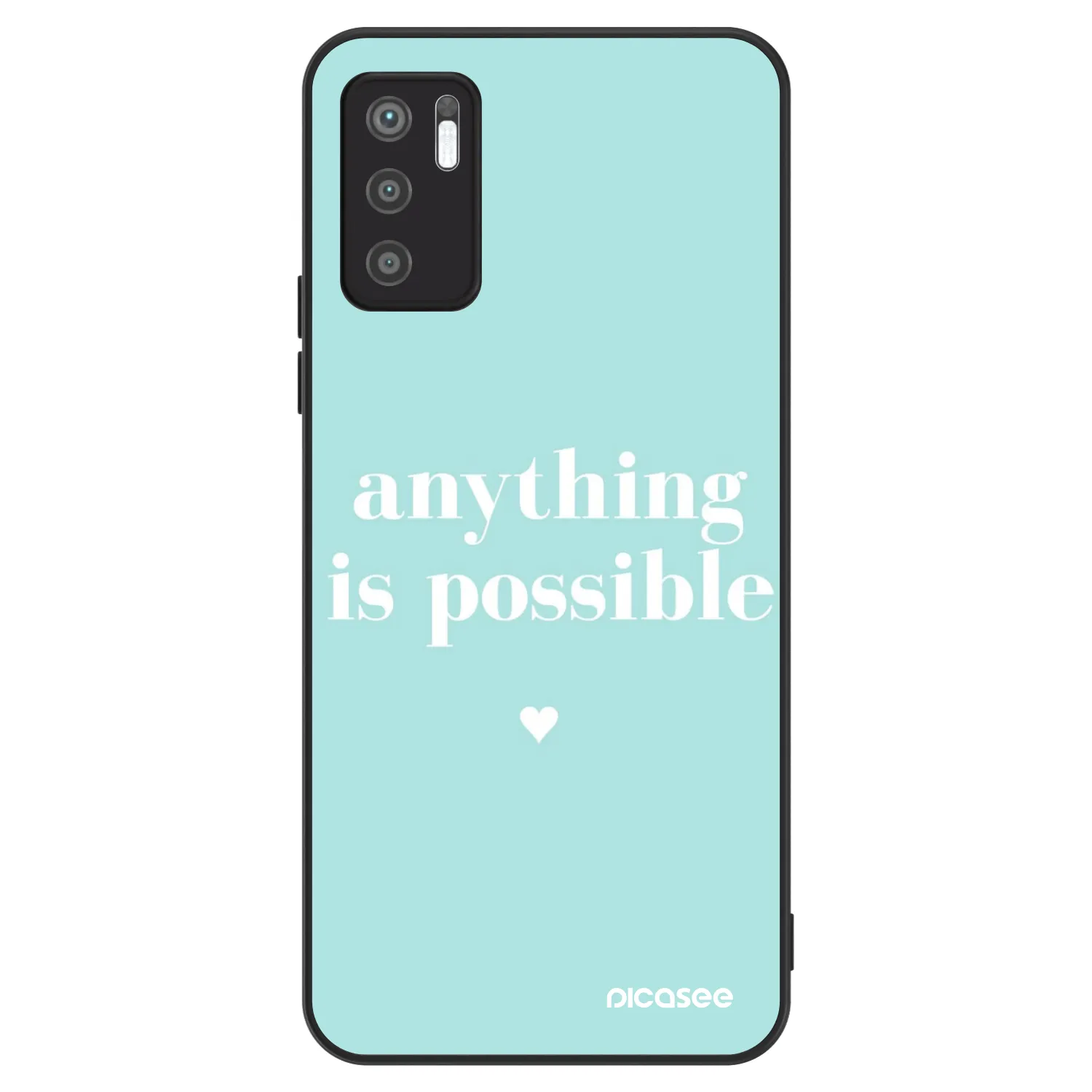 Picasee ULTIMATE CASE Xiaomi Redmi Note 10 5G - készülékre - Anything is possible