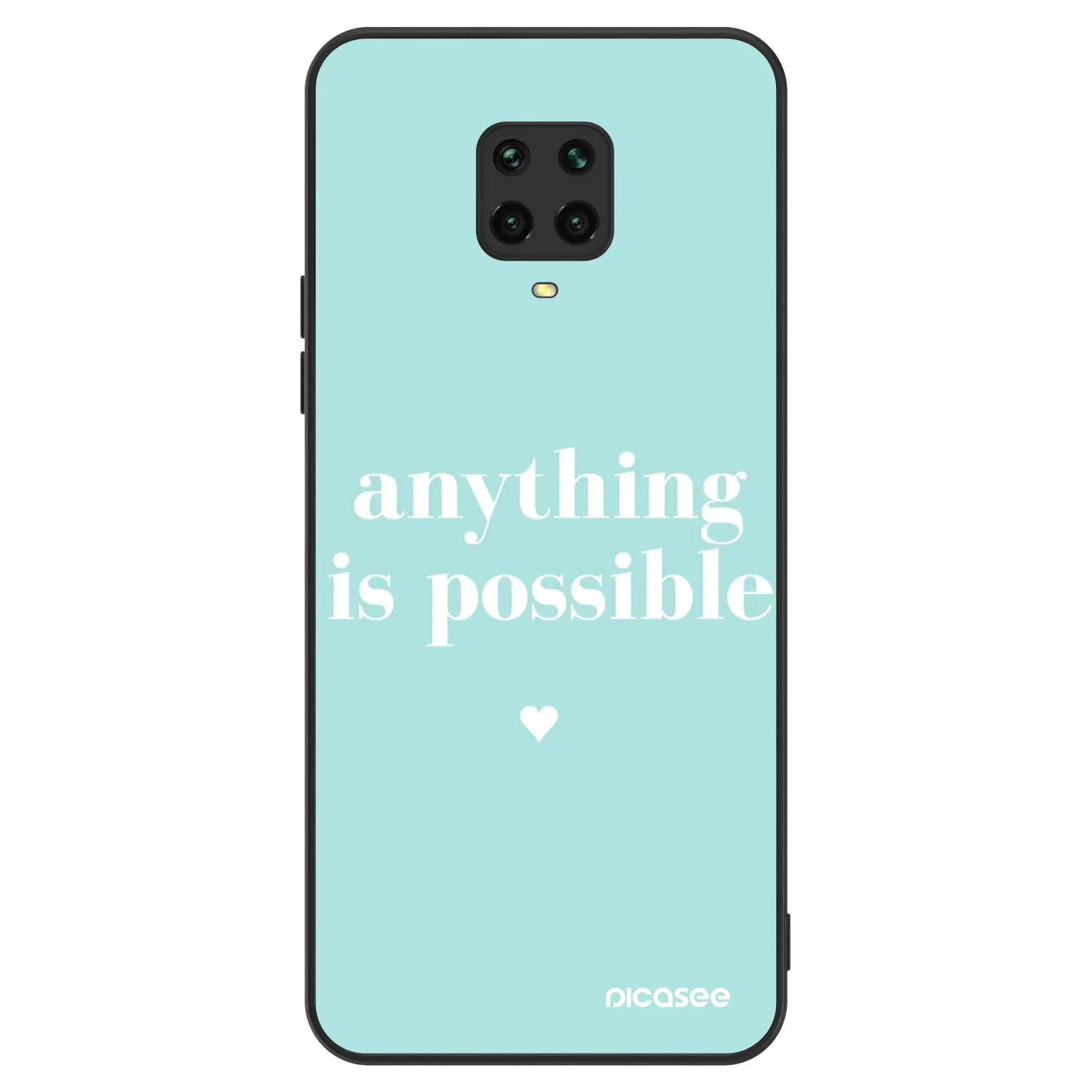 Picasee ULTIMATE CASE Xiaomi Redmi Note 9S - készülékre - Anything is possible