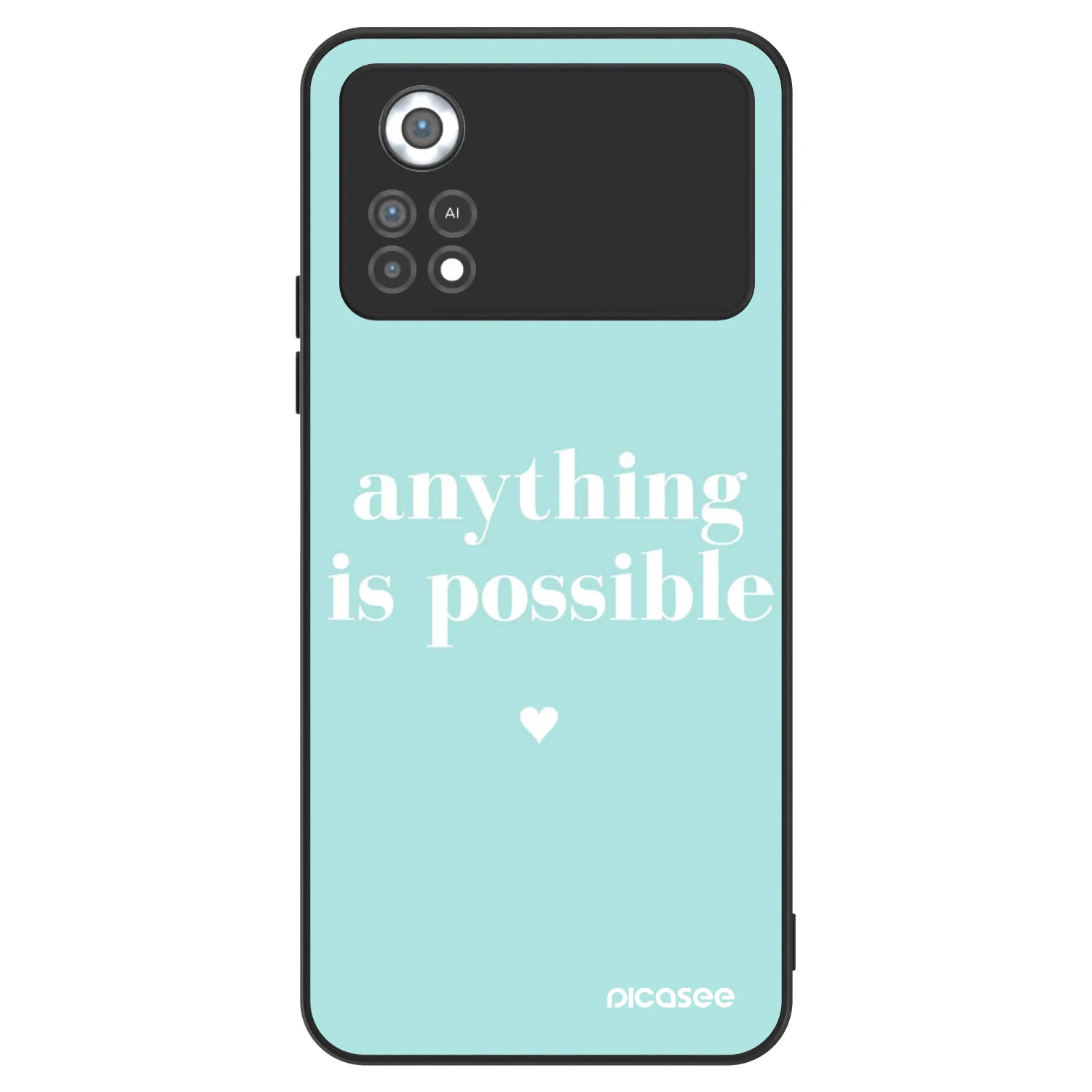 Picasee ULTIMATE CASE Xiaomi Poco X4 Pro 5G - készülékre - Anything is possible