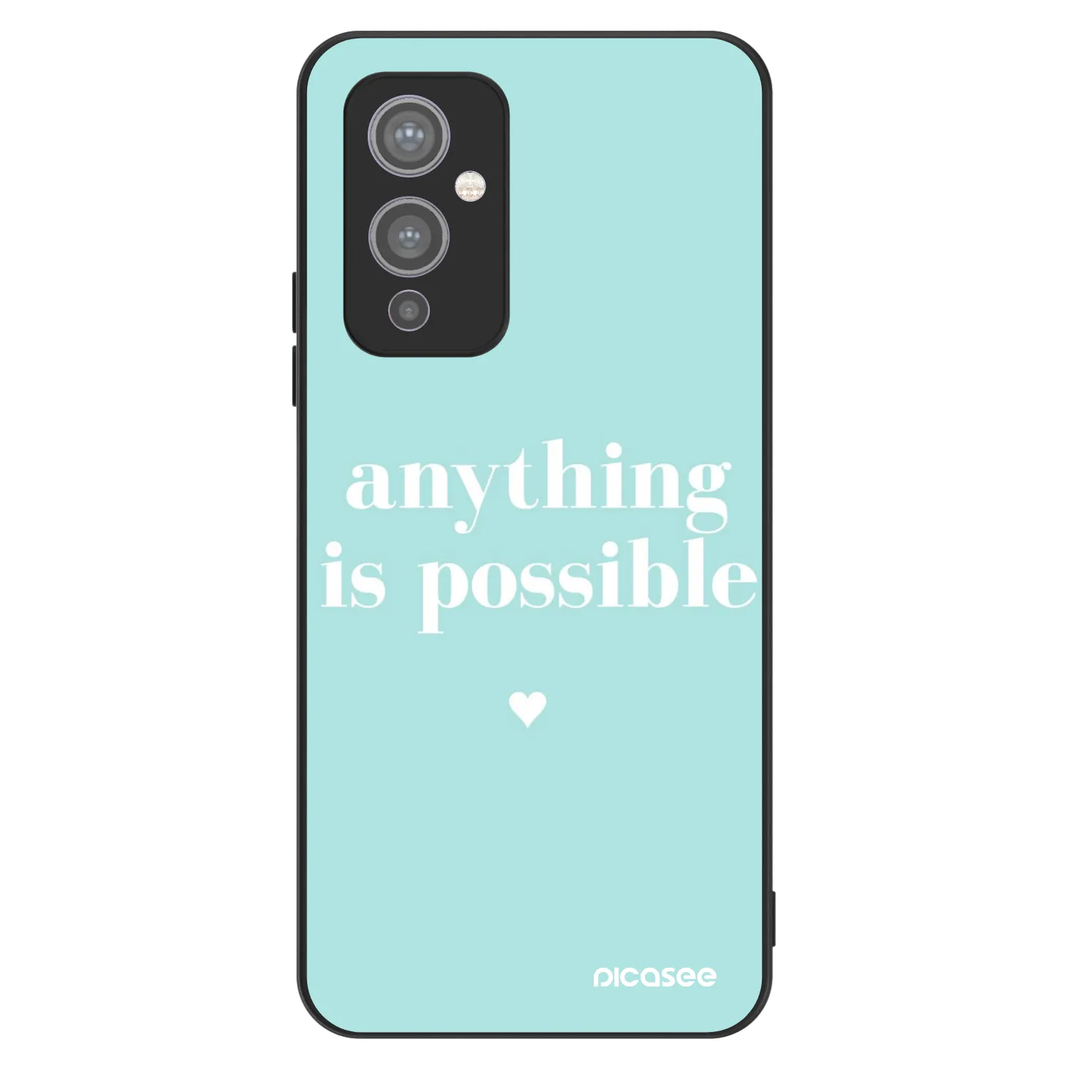 Picasee ULTIMATE CASE OnePlus 9 - készülékre - Anything is possible