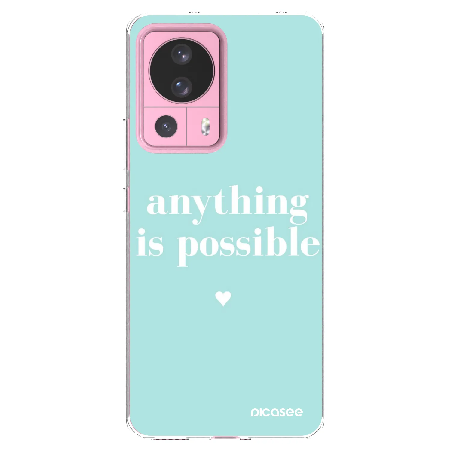 Picasee átlátszó szilikon tok az alábbi mobiltelefonokra Xiaomi 13 Lite - Anything is possible