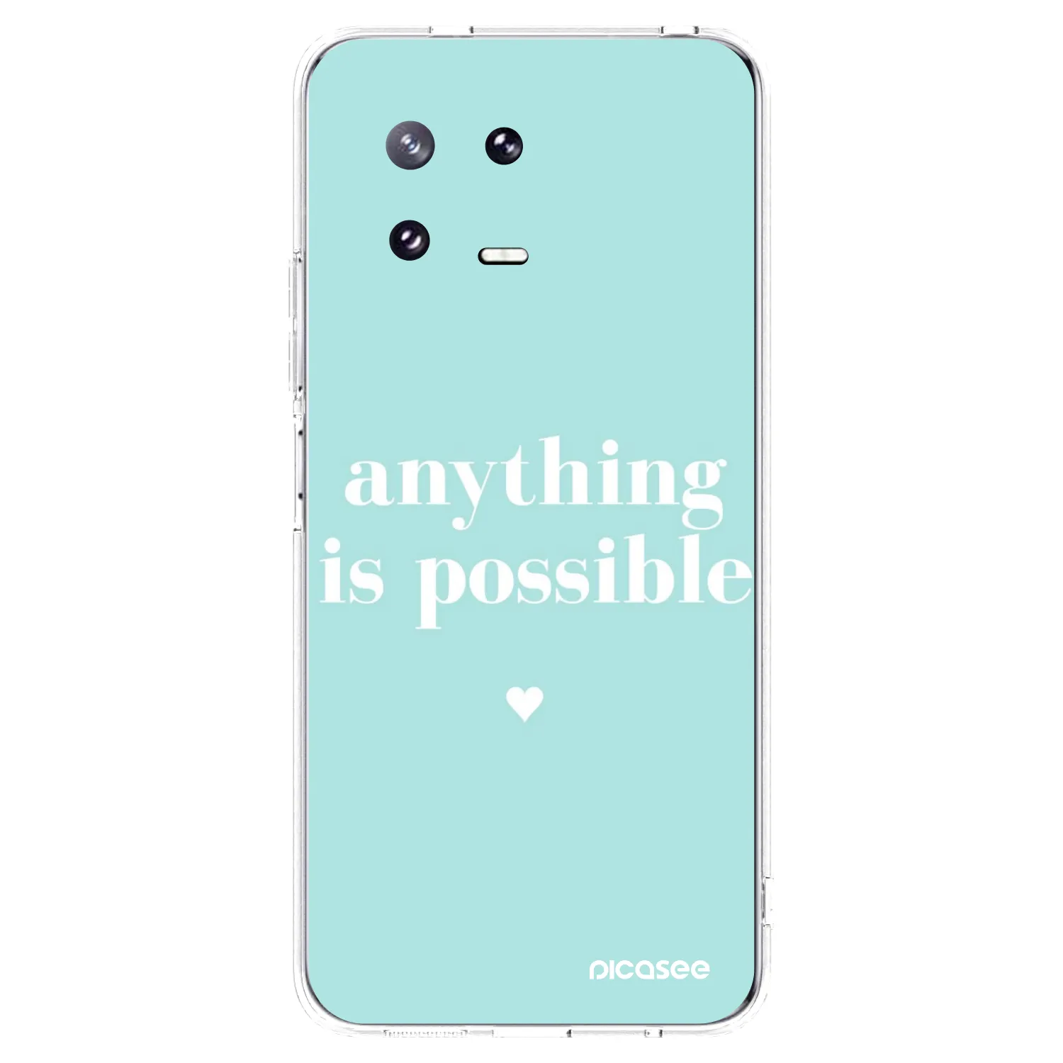 Picasee átlátszó szilikon tok az alábbi mobiltelefonokra Xiaomi 13 Pro - Anything is possible