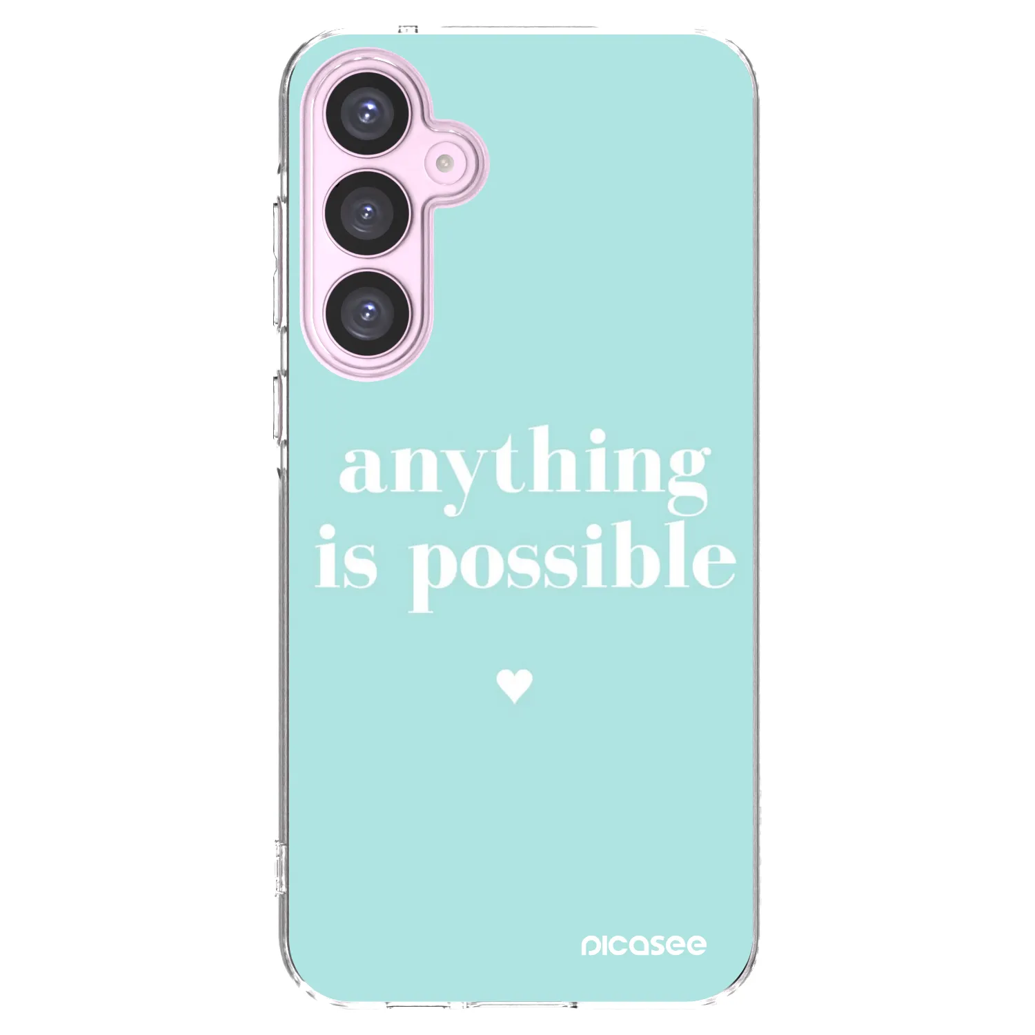 Picasee átlátszó szilikon tok az alábbi mobiltelefonokra Samsung Galaxy A55 5G A556B - Anything is possible