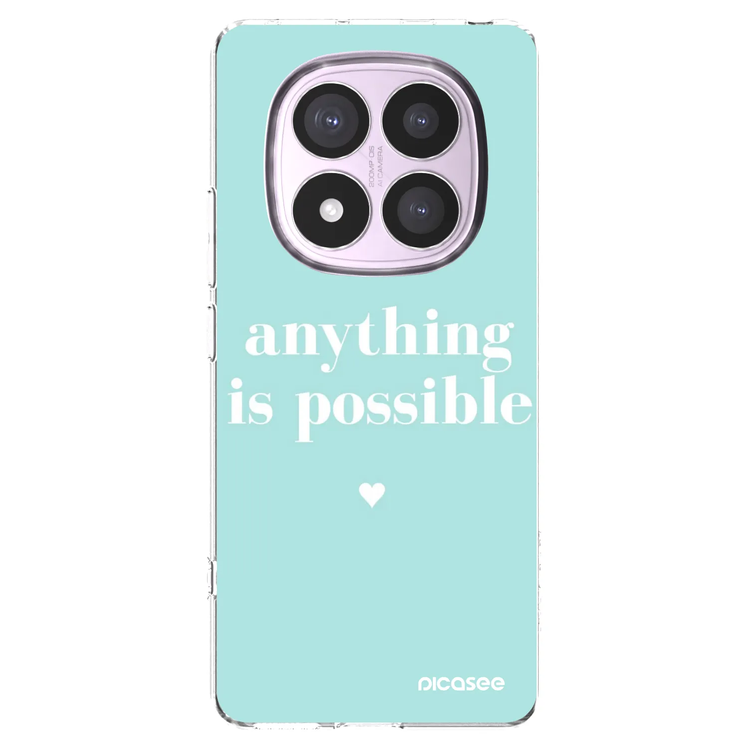 Picasee átlátszó szilikon tok az alábbi mobiltelefonokra Xiaomi Redmi Note 14 Pro 5G - Anything is possible